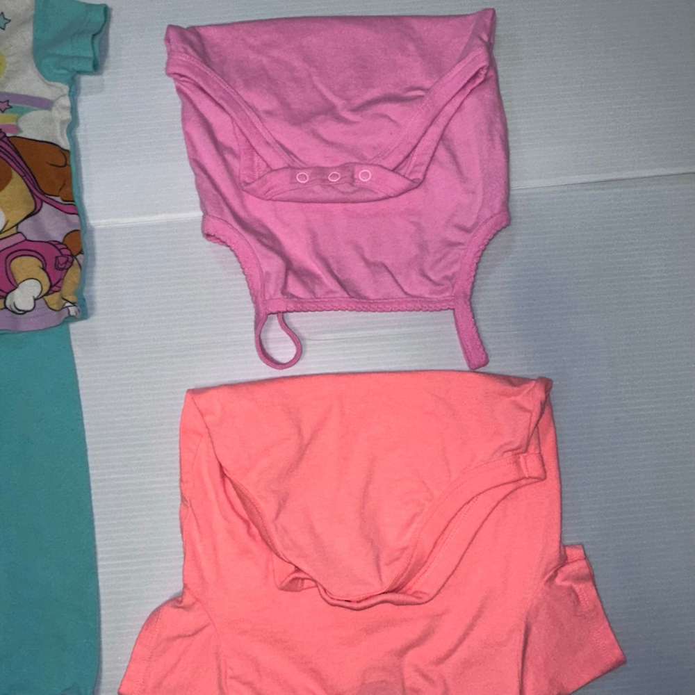 Lot of 4 Items Baby Girl Toddler 24 Months Pink Blue Clothing Bundle - Picture 6 of 12